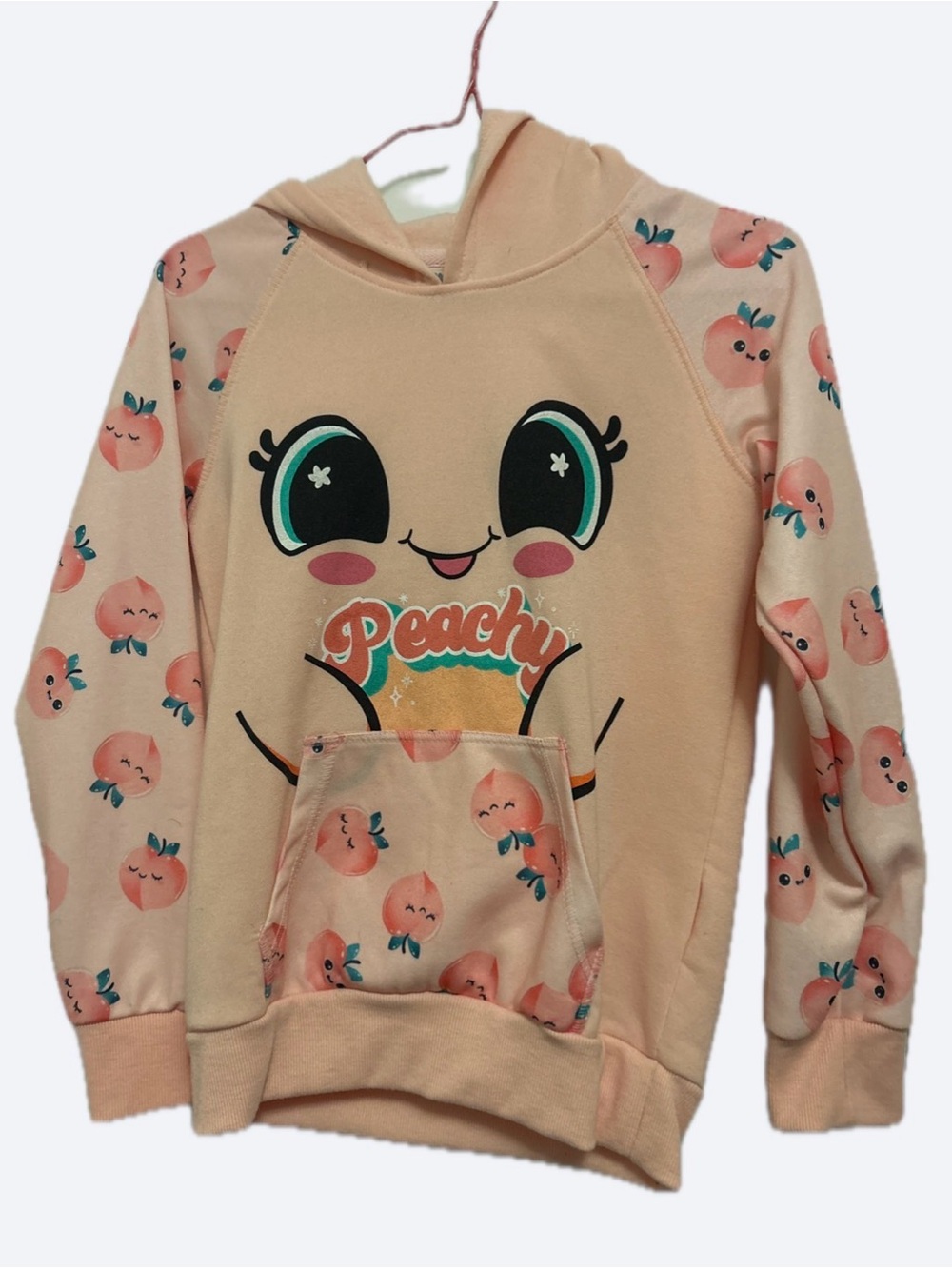 kids peachy hoodie